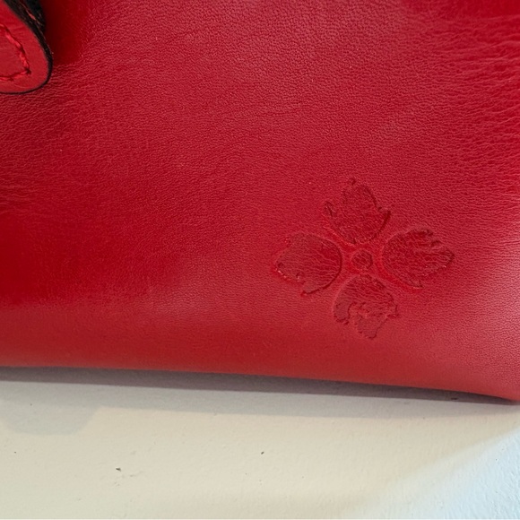 Patricia Nash Small Red Leather Convertible Backpack - Picture 6 of 9